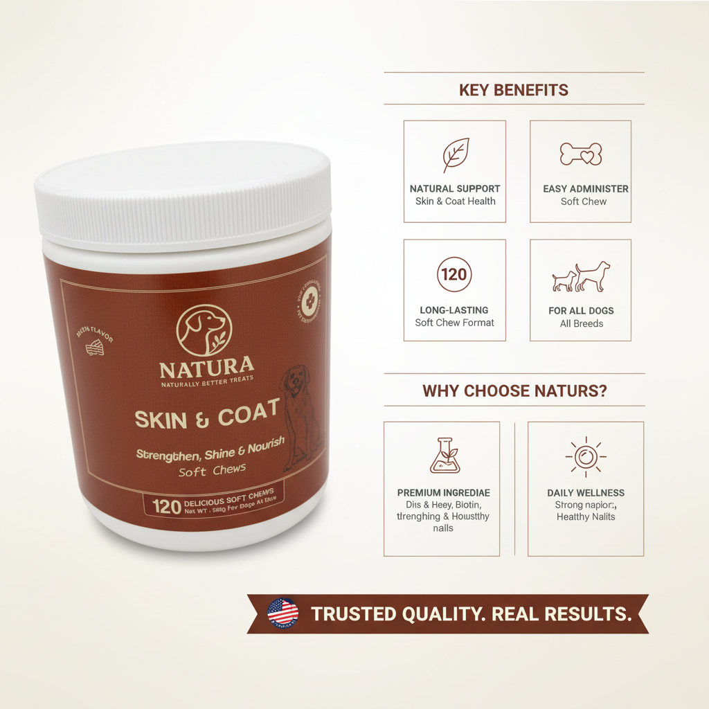 Skin & Coat Support Dog Treats